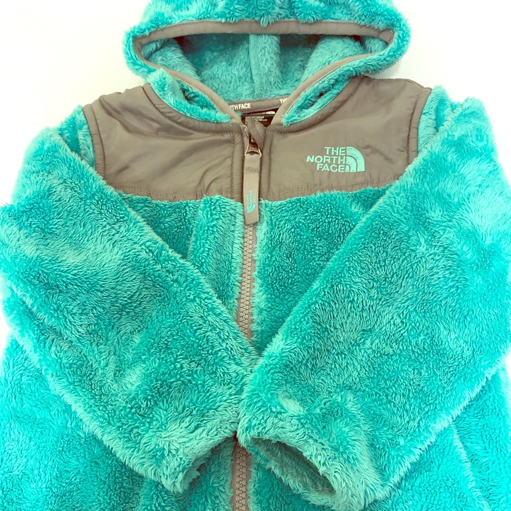 Infant/Toddler NorthFace fleece jacket with hood